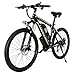 CLIENSY 26″ Electric Mountain Bike, 350W Ebike with Removable 36V 10AH Lithium Battery for Adults, 21 Speed Shifter (Green)thumb 1