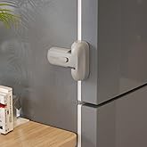 EUDEMON 1 Pack Updated Child Proof Refrigerator/Fridge/Freezer Door Lock Apply to Max 1"(25mm) Sealing Strip for Toddlers and