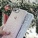 KERZZIL Compatible with iPhone 8 Plus/7 Plus Case, Hybrid Clear TPU Diamond Pattern Case Cover with Drop Protection Designed(White)