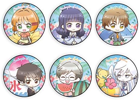 Amazon カードキャプターさくら クリアカード編 05 夏ver ミニキャラ 缶バッジ Box アニメ 萌えグッズ 通販