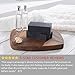 SAPO Bamboo Charcoal Soap Bar - Certified Organic Ingredients 100% Natural - Moisturizing Detoxifying Face & Body Cleanser - For Acne, Psoriasis, Eczema, Dry Sensitive Skin - USA Handmade - 4 Oz Each