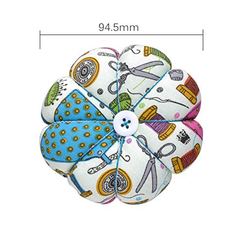 eZAKKA Wrist Pin Cushions Sewing Needle Cushion Holder Band Wearable Pincushions for Sewing