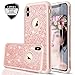 iPhone Xs MAX Case (2018) with Tempered Glass Screen Protector [2 Pack] for Girls Women,LeYi Glitter Bling Dual Layer Protective Phone Case Cover for iPhone Xs MAX (6.5