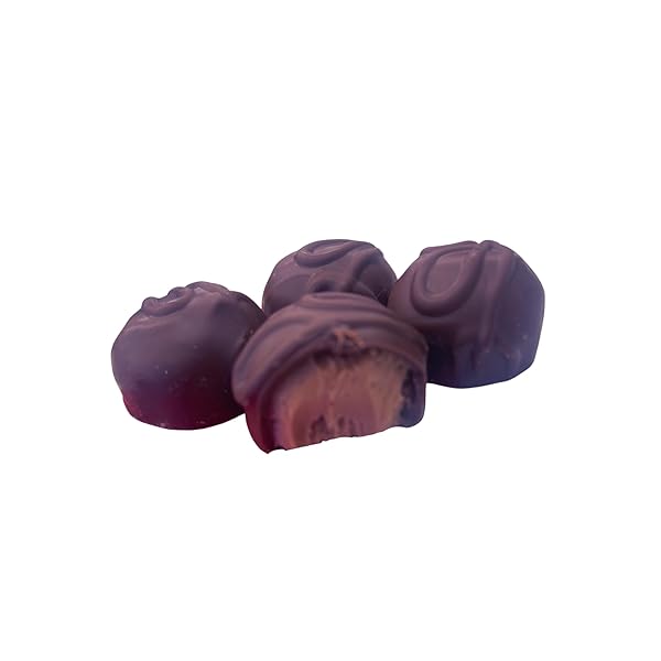 FANNIE MAY DARK CHOCOLATE CHOCOLATE BUTTERCREAM (ALSO KNOWN AS DARK CHOCOLATE MAYS) 1 LB. WITH INSULATED SHIPPER & GIFT TAG & WRAP BASKET BUNDLE