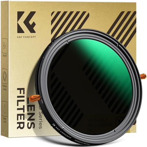 K&F CONCEPT 2-IN-1 Filter 67mm Variabler ND2-ND32 & Polfilter(CPL)
