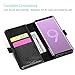 ProCase Genuine Leather Case for Galaxy Note 9, Vintage Wallet Folding Flip Case with Kickstand and Multiple Card Slots Magnetic Closure Protective Cover for Samsung Galaxy Note 9 -Black
