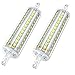 Bonlux R7S Base LED Light Bulb J118 LED 10W Warm White R7S LED Replacement for Halogen Flood Lamp 100W Equal(pack of 2)
