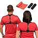 JLR Industry Posture Corrector For Women, Men & Kids – Back Pain Posture Support - Easy Adjustable, Breathable & Comfortable Back Brace Supporter & Underarm Pads & Resistance Band – Improve Back Pain
