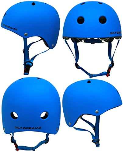 Kids Bike Helmet – Adjustable from Toddler to Youth for Boys and Girls Ages 3 to 7 - Multi-Sport for Bike Skateboard Cycling Skate Scooter Roller Bicycle - Certified for Safety and Comfort (Blue)