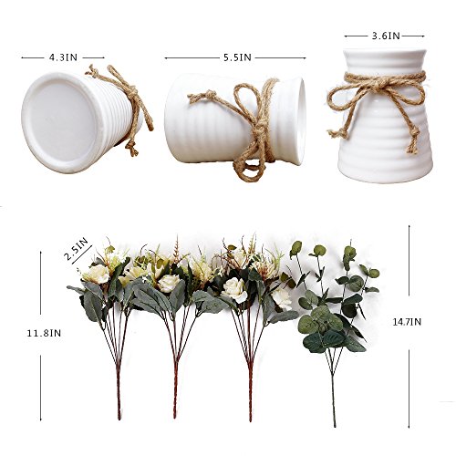 3 YILIYAJIA+Artificial+Bouquets+Decoration+Champagne