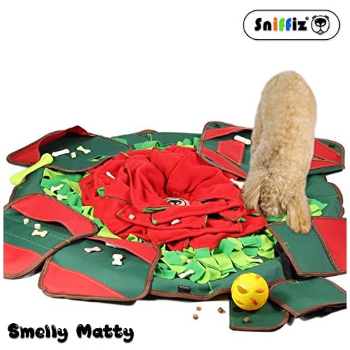SNiFFiz SmellyMatty Dog Puzzle Toys Food Snuffle Mat Large Nosework