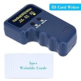 KKmoon Handheld 125KHz RFID ID Card Writer/Copier Duplicator + 5pcs Writable T5577 Cards