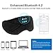 Sleep Headphones Bluetooth Eye Mask, ProCIV Sleeping Mask Wireless Headset Music Play Travel Eye Cover Handfree with Microphone and Speaker for Christmas Holiday, New Year Updated Versionthumb 4