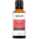 Immunity Boost Essential Oil Blend 30mL by Revive Essential Oils - 100% Pure Therapeutic Grade, for Diffuser, Humidifier, Massage, Aromatherapy, Skin & Hair Care