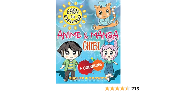 Amazon Com Easy To Draw Anime Manga Chibi Draw Color Cute Kawaii Animals Pets Boys Girls How To Draw Books Drawing Sunlife Books