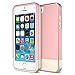 iPhone 5S Case, Maxboost [Vibrance Series] For Apple iPhone 5S / 5 Case Protective SOFT-Interior Slider Style Hard Cases Cover - Rose/Champagne Gold