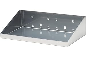 Triton Products LocBoard Shelf- 12inWx6inDx3inH Silver Model# 56126-SLV
