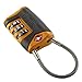 Lewis N. Clark TSA Cable Lock 2 Pack, Orange