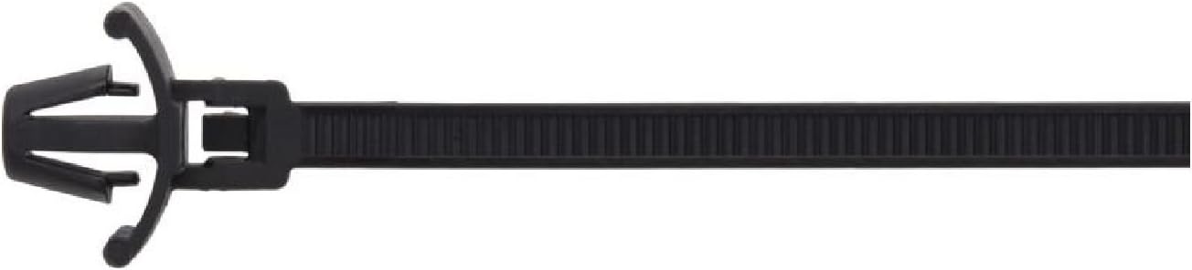 Genuine 100x Hellerman Tyton Cable Ties Black Rt50R/Sf 215X4.6 Accessories To.