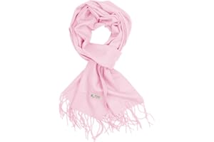 TZ Promise Plain Solid Color Cashmere Feel Classic Soft Luxurious Winter Scarf For Men Women