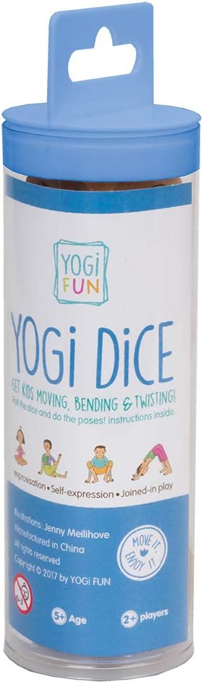 Yoga Dado (Ludilo), Yoga juegos, yoga ninos cartas, juguemos a hacer yoga, juegos en familia, juego yoga para niños