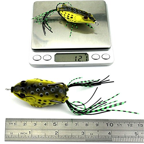 TOCGAMT Fishing Lures 150 Pcs, Fishing Tackle Box Including Frog Lures Soft Plastic Lures Baits Bass (150 Pcs Set)