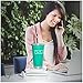 The Tumbler by OZO – Premium Stainless Steel Vacuum Insulated Travel Mug, Hot or Cold Drinks with Straw and Brush, 16oz capacity, in Matte Teal Green