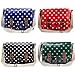 Oilcloth Polka Dots Messenger Cross Body Satchel Shoulder Bag Fit A4 Folder