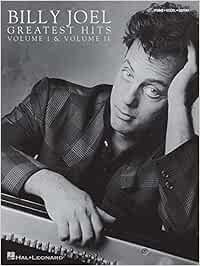 Billy joel - greatest hits, volumes 1 and 2 piano, voix, guitare