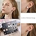 Hanpabum 36 Pairs Halloween Stud Earring for Women Halloween Cute Cosplay Costumer Jewelry Drop Dangle Hoop Earrings Sets (Including Halloween Spider Pumpkin Ghost Bat)