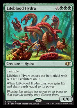 Magic: the Gathering - Lifeblood Hydra (045/337) - Commander 2014