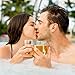 Plastic stemless wine glasses – shatterproof 100% clear Tritan tumblers for daily use – dishwasher safe - 16 oz – set of 4 – great for patio pool hot tub parties picnics camping boating or gift