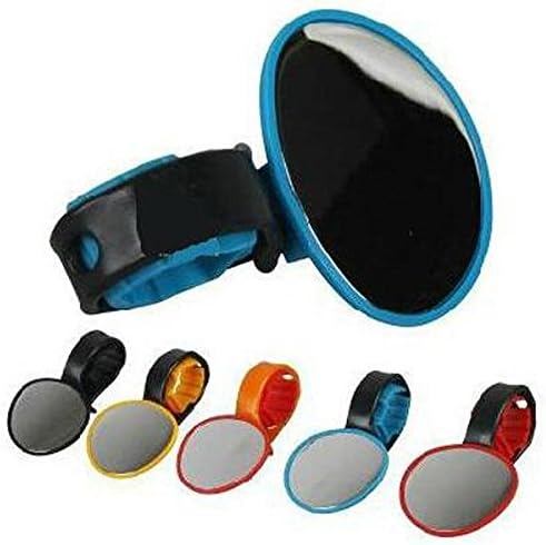 Bicycle Rearview Flexible Mirror Cycling Handlebar Glass 5 color