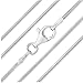ULAKY Chain Company - Sterling Silver Thick Italian Snake Chain Necklace