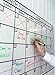 Peel and Stick Whiteboard Calendar, Large Monthly Calendar, 24 x 36 in - Stain Proof White Board Wall Organizer, and Reusable Adhesive Backing