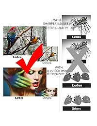 Ledes cartucho de tóner para Dell impresora cr 1250 COMPATIBLES estándar de papel 1250 C 1355 cn 1355 cnw C1760nw C1765nf C1765nfw, Multi color