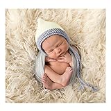 Hobees Cute Newborn Boy Girl Baby Costume Outfits Photography Props Elf Hat