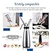 BLUE FLAG Whipped Cream Chargers, N2O Nitrous Oxide 8-Gram Cartridge for Whipper Whipped Cream Dispenser, 24 Packs