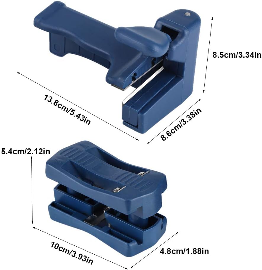 Zerodis Wood Banding Machine Trimmer Tool Set including Carbon Steel Blade for Head and Tail Trimming Cutting Woodworking Tool Cabinet Making Carpenter Professional Cutter Device - Image 3