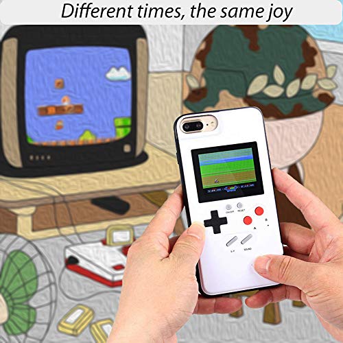 Gameboy Phone Case for iPhone, Handheld Retro Video Game Console Compatible with iPhone 11 Pro 11 X Xs 6 6s 7 8 Plus (iPhone 11, 6.1")