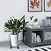 Moutik Sturdy Plant Caddy 13.4 in, Metal Plant Stand on Roller Patio Flower Pot Rack Plant Holder with Lockable Omnidirectional Wheels Indoor/Outdoor Black (13.4″ x2)thumb 4