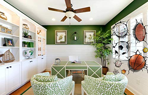 6 U+Shark+Self+adesive+Removable+Decorator+Basketball