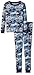 Burt's Bees Baby Unisex Baby Little Kid Pajamas, Tee and Pant 2-Piece PJ Set, 100% Organic Cotton (12 Mo-7 Yrs), Blue Smoke Distressed Camo, 2T