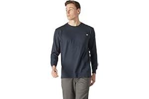 Dickies Big and Tall Men's Long Sleeve Heavyweight Crew Neck