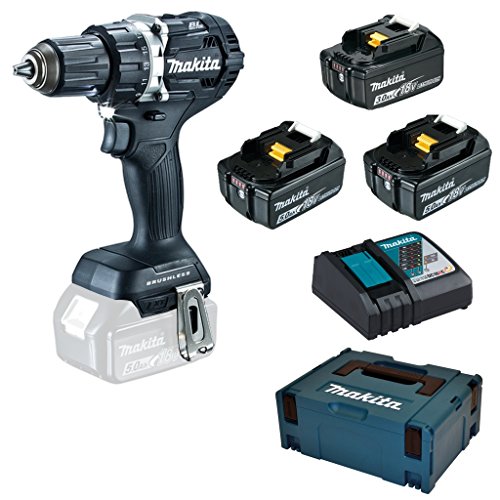 Makita DDF484BJX1 Akku-Bohrschrauber, 18 V, Blau – Bild 3