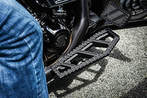 Kuryakyn Riot Floorboards For Harley-Davidson - Serrated Non-Slip Motorcycle Footpegs