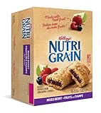 Kellogg's Nutri-Grain Mixed Berry Flavour 16 bars, 590g/20.81 Ounce box {Imported from Canada}