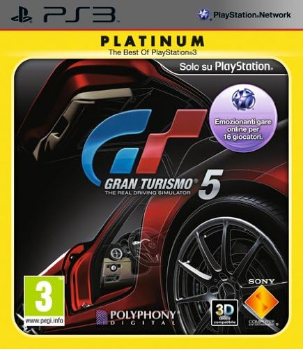 PS3 - Gran Turismo 5 - Platinum - [PAL EU - NO NTSC]