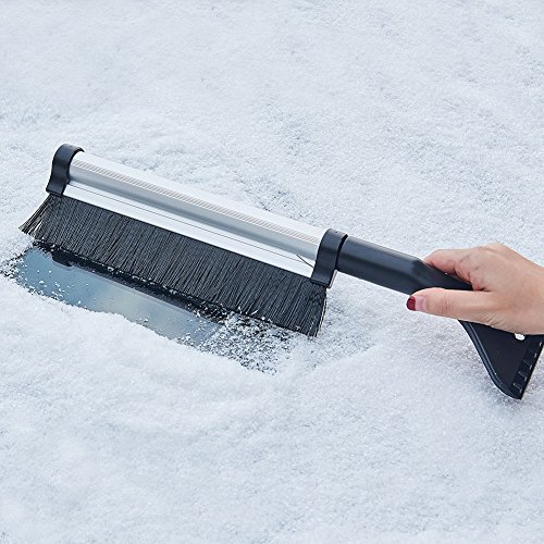 Jscarlife 16.5-23.7 inch Retractable Snow Brush & Ice Scraper | Auto Snow Removal | Car Truck SUV Windshield | Heavy Duty - Thumbnail 7