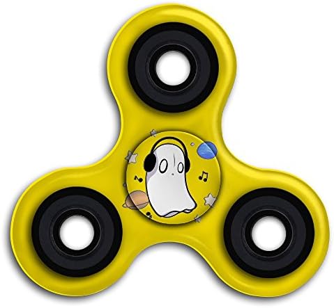 Undertale Ghost Tri-Spinner Fidget Spinner Focus Toy Stress Reducer EDC Focus Toy For Kid And Adult High Speed Relieving ADHD, OCD, Anxiety